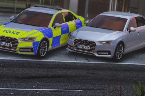 Police Audi A4: ELS Pack 2017